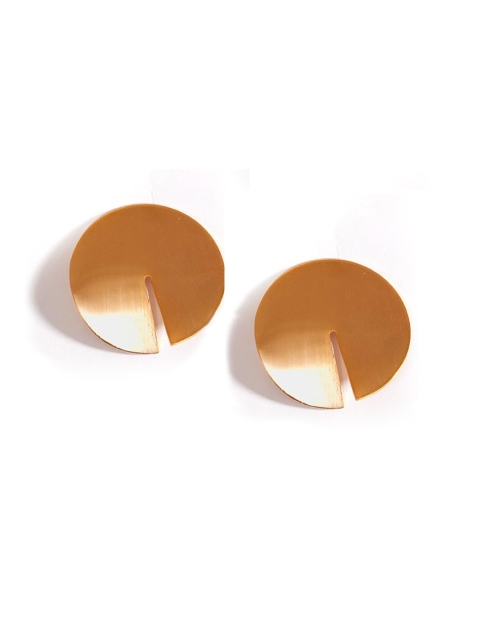 

Foxy Sperks Gold-Toned Contemporary Studs