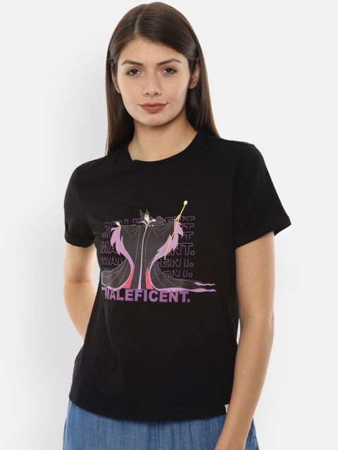 

Van Heusen Woman Women Black Printed Top