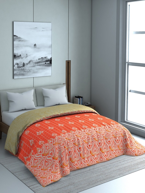

SPACES Unisex Orange Abstract