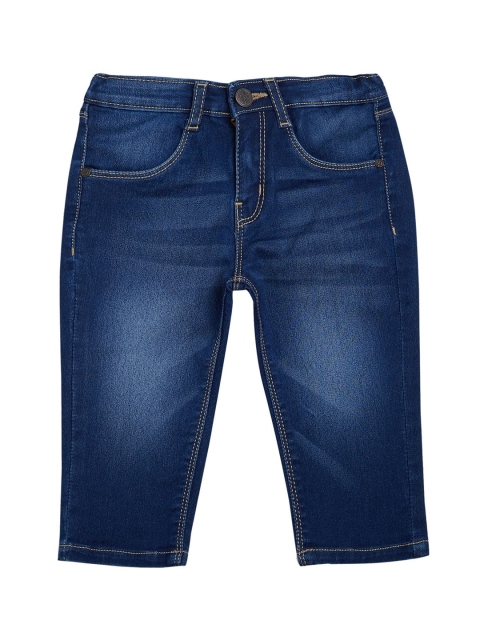 

VITAMINS Girls Blue Solid Capris