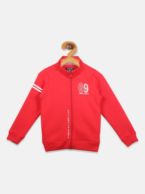 

Monte Carlo Boys Red Printed Sweatshirt