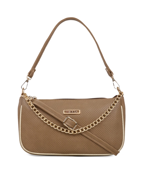 

ESBEDA Brown Solid Shoulder Bag