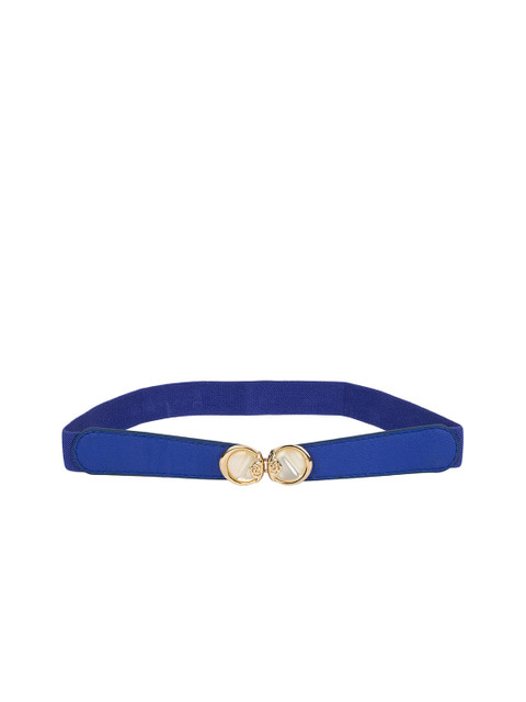 

CRUSSET Women Blue Textured Belt