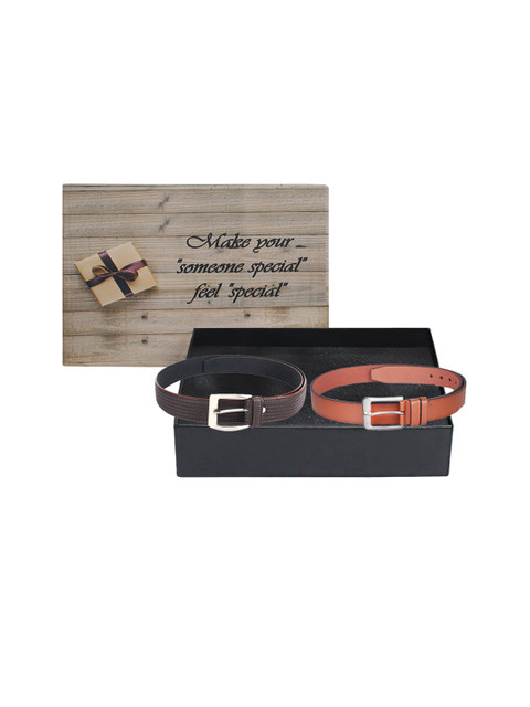 

LONDON FASHION hob Men Accessory Gift Set, Brown