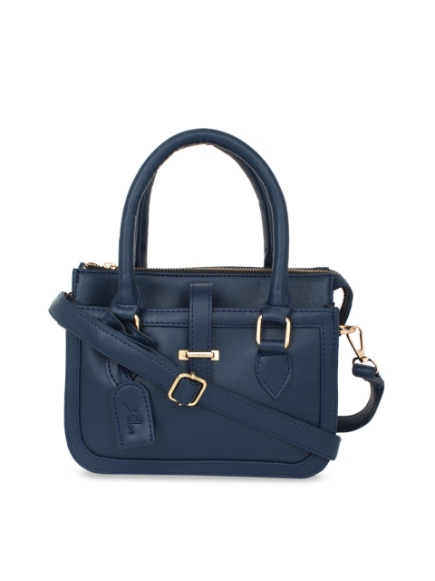 

yelloe Blue Solid Handheld Bag