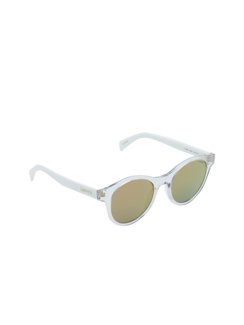 

Levis Women Gold-Toned Round UV Protected Sunglasses LV 1000/S 900 51SQ