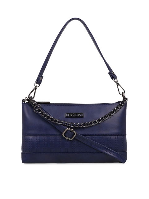 

ESBEDA Navy Blue Solid Sling Bag