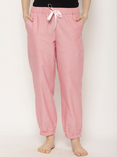 

COASTLAND Women Pink Solid Lounge Pant