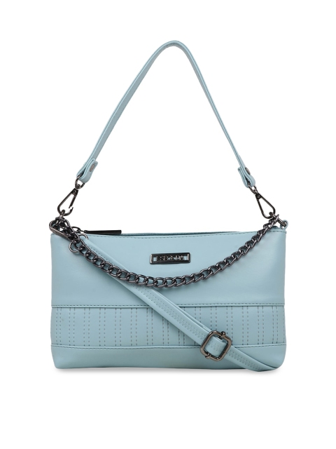 

ESBEDA Blue Textured Sling Bag