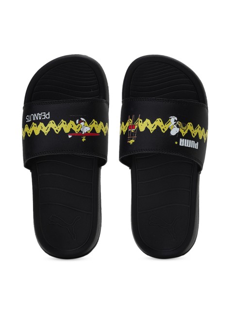 

Puma Kids Black PEANUTS Popcat 20 Jr