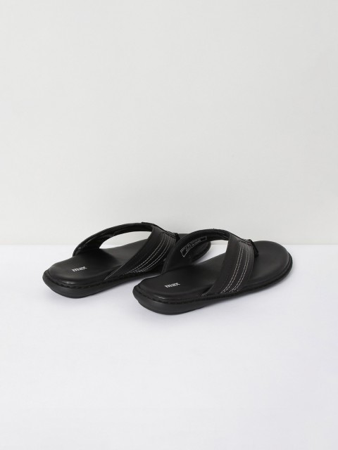 

max Men Black Sandals