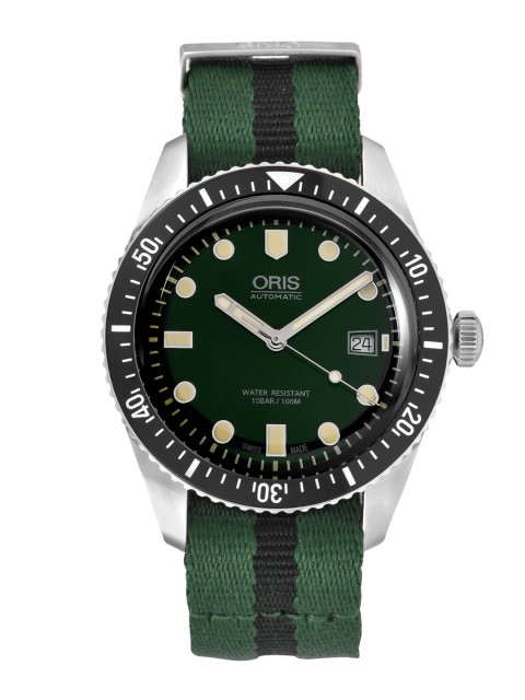 

Oris Men Green Analogue Watch