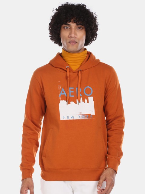 

Aeropostale Men Brown Printed Sweatshirt