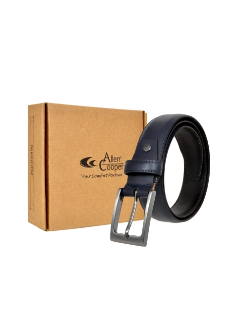 

Allen Cooper Men Blue Solid