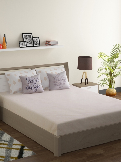 

SWAYAM Unisex White Abstract