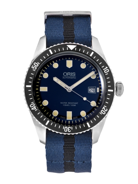 

Oris Men Blue Analogue Watch