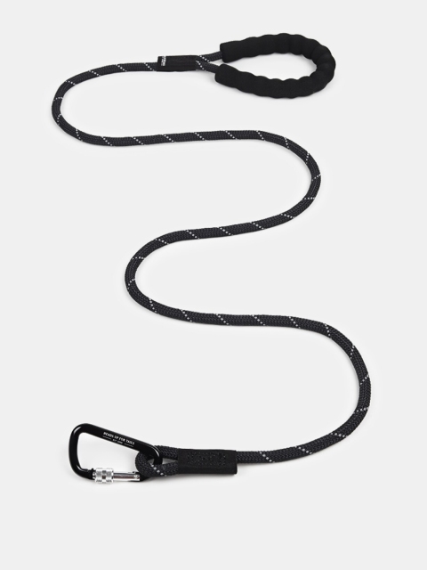 

Heads Up For Tails Rope Dog Leash With Carabiner, Black