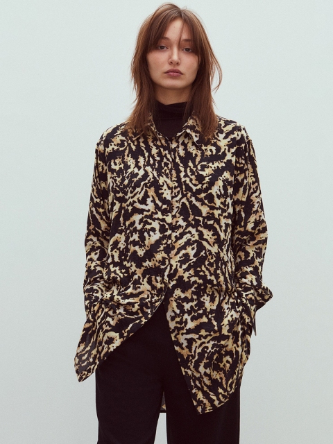 

H&M Women Printed Long blouse, Multi