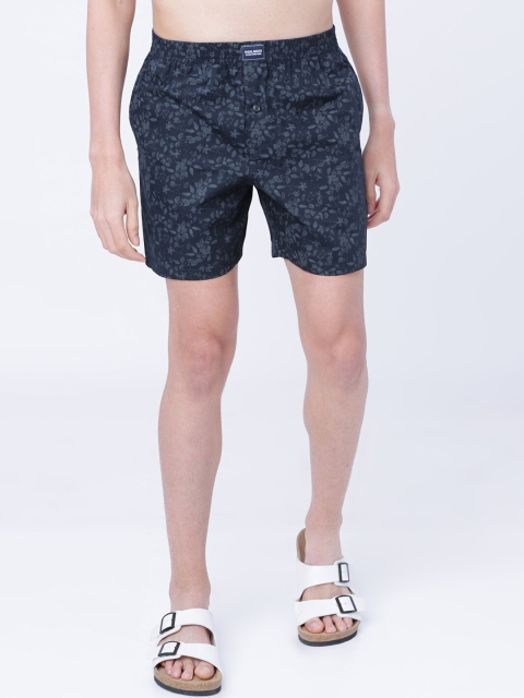 

HIGHLANDER Men Navy Blue Printed Boxers HLBS000025