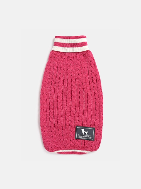 

Heads Up For Tails Pink Fuzzy Buddy Dog Sweater