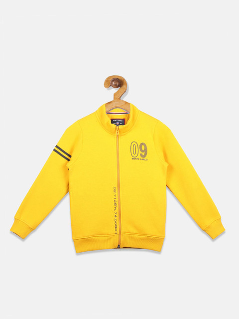 

Monte Carlo Boys Yellow Solid Sweatshirt