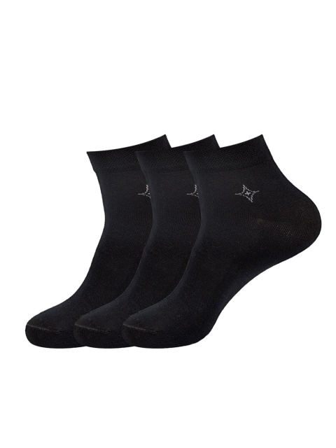 

one8 Select BY VIRAT KOHLI Men Pack Of 3 Assorted Ankle-Length Socks