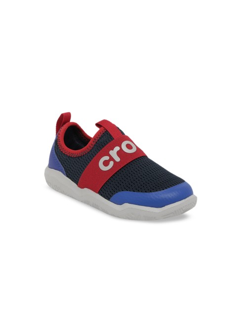 

Crocs Swiftwater Unisex Kids Blue Slip-On Sneakers
