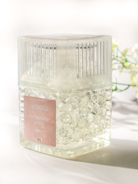 

YOYOSO Pink & White Set Of 2 Air Freshener Pearls Jars