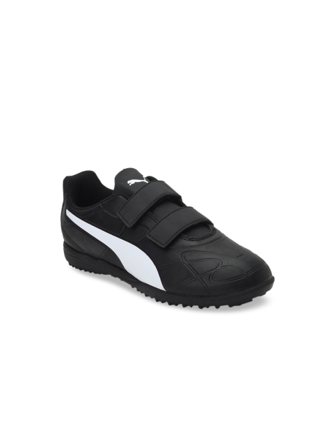 

Puma Kids Black & White Monarch TT V Jr