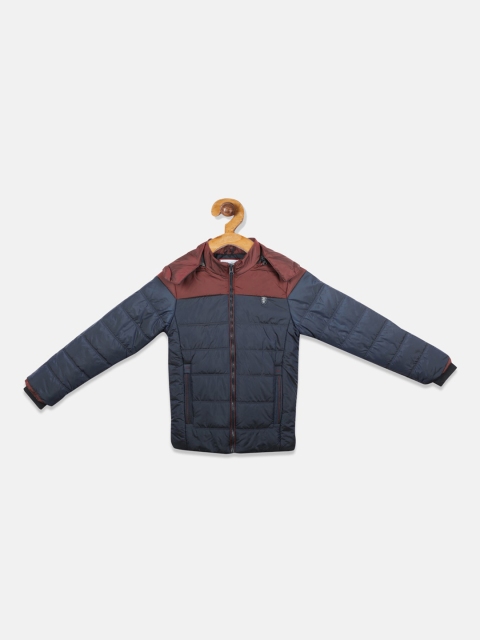 

Monte Carlo Boys Maroon Colourblocked Padded Jacket