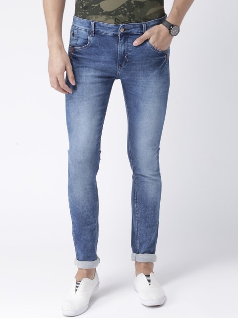 

Hangup Men Blue & Blue Slim Fit Jeans