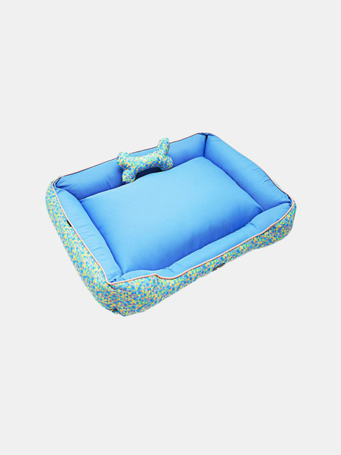 

Heads Up For Tails Blue Patchwork Slumber Lounger Bed