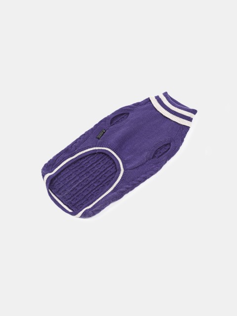 

Heads Up For Tails Purple Fuzzy Buddy Dog Sweater