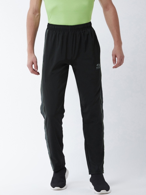 

Masch Sports Men Black Solid Track Pants