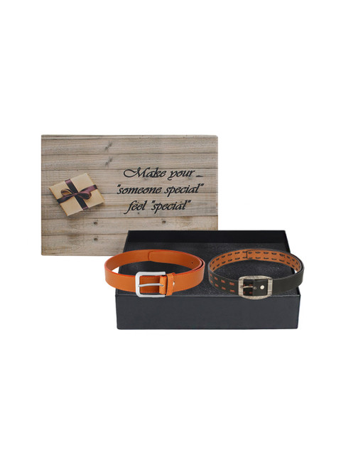 

LONDON FASHION hob Men Accessory Gift Set, Tan