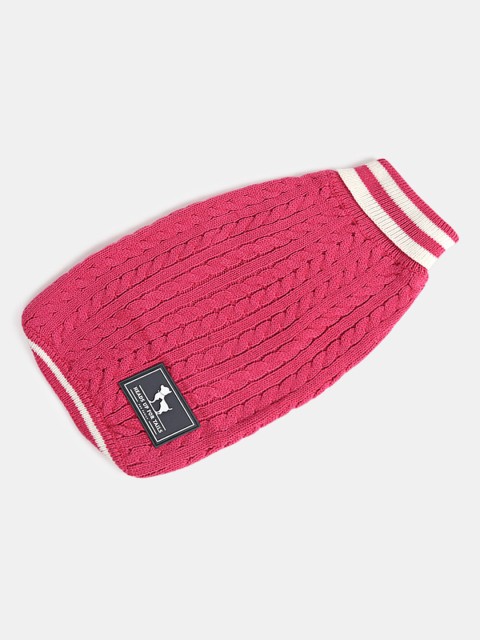 

Heads Up For Tails Pink Fuzzy Buddy Dog Sweater