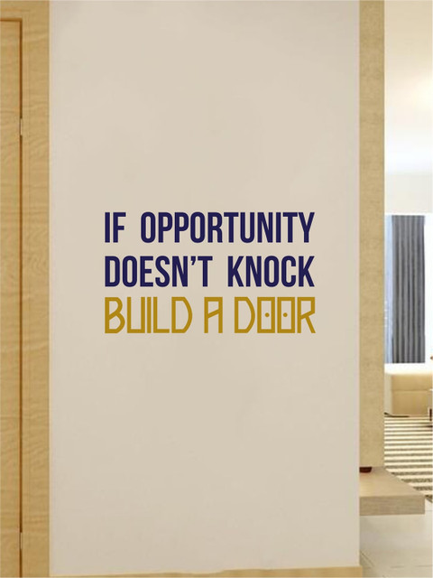 

rawpockets Multicoloured Life Motivational Quotes Wall Stickers, Multi