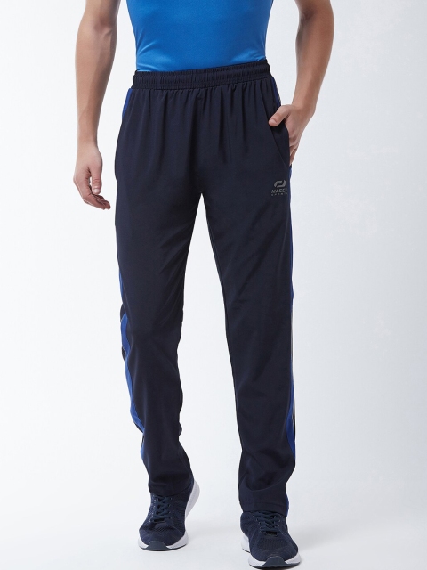 

Masch Sports Men Navy Blue Solid Rapid-Dry Track Pants