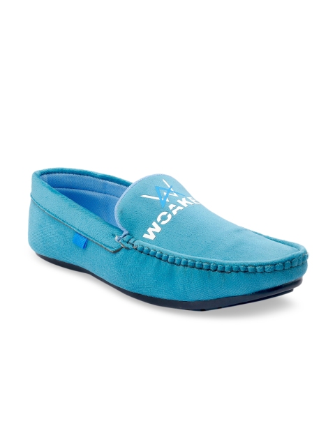 

Woakers Men Blue Loafers