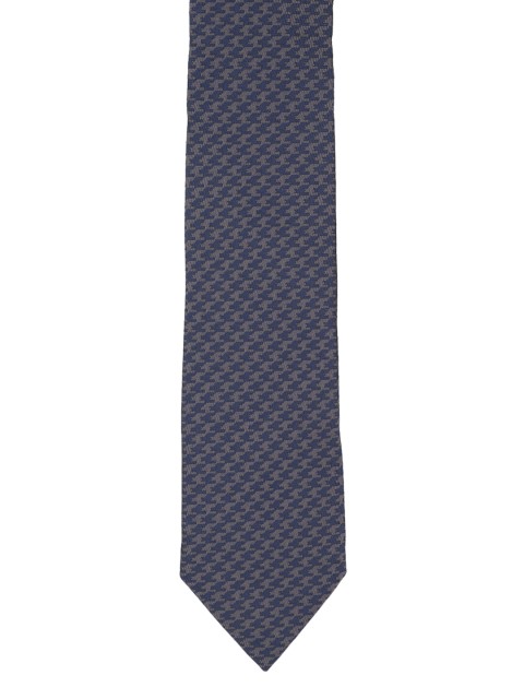 

Van Heusen Men Navy Blue Woven Design Broad Tie