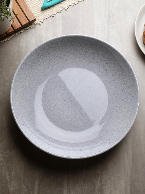 

Servewell Grey Printed Mondo Melamine Round Serving Bowl