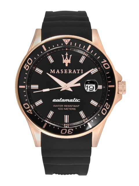 

Maserati Men Black Analogue Watch R8821140001
