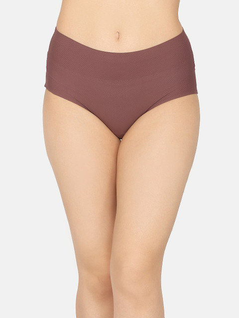 

PRETTYBOLD Women Coffee Brown Solid Boy Shorts PBU-01 C21