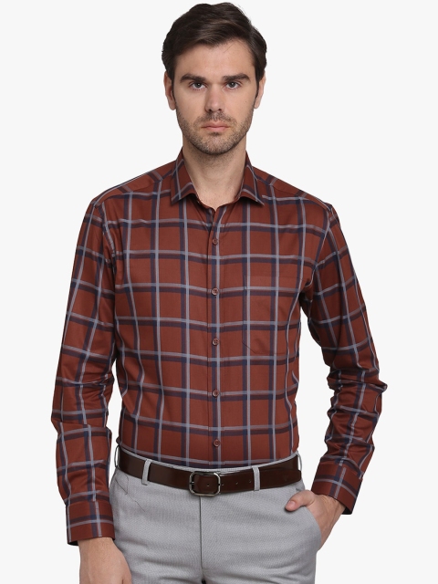 

JADE BLUE Men Multicoloured Slim Fit Checked Casual Shirt, Multi