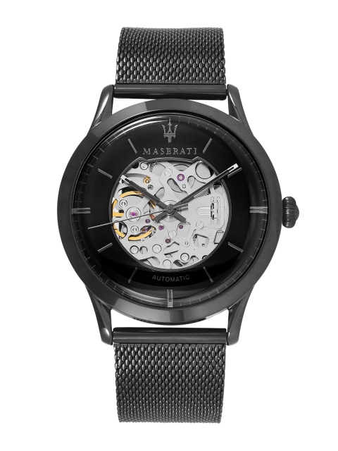 

Maserati Men Black Analogue Watch