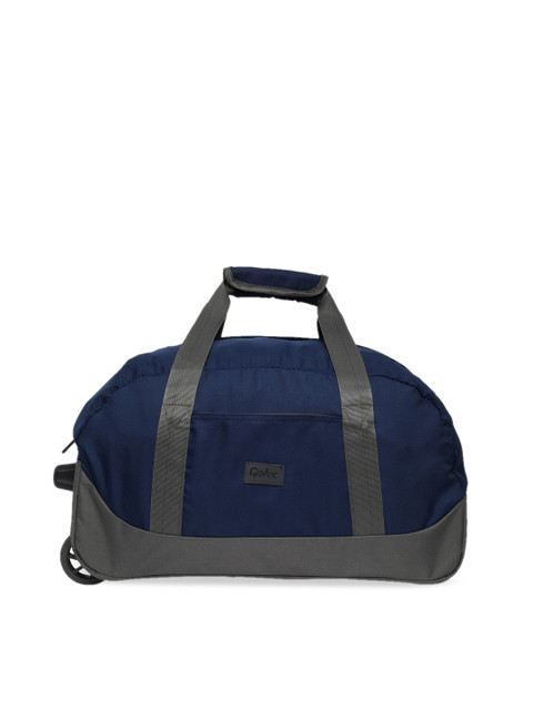 

GEPACK Unisex Navy Blue Solid Trolley Bag