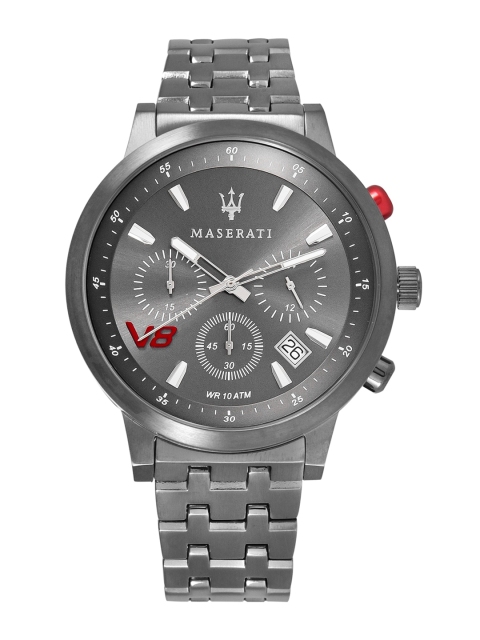 

Maserati Men Grey Analogue Watch R8873134001