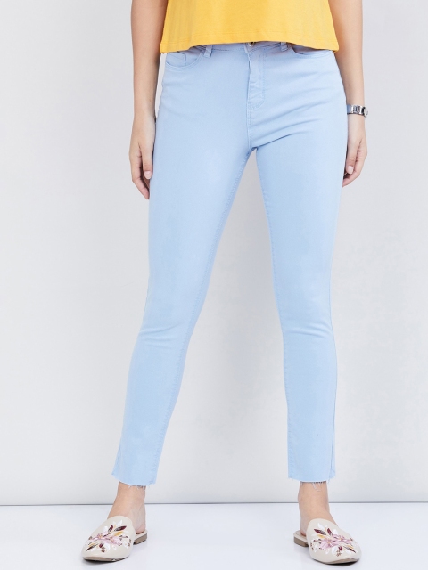 

max Women Blue Slim Fit Jeans