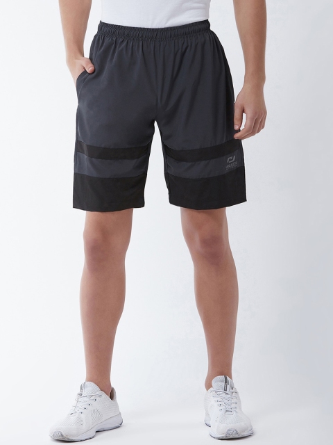 

Masch Sports Men Grey Melange Solid Regular Fit Sports Shorts