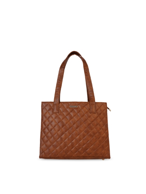 

Peperone Tan Textured Handheld Bag